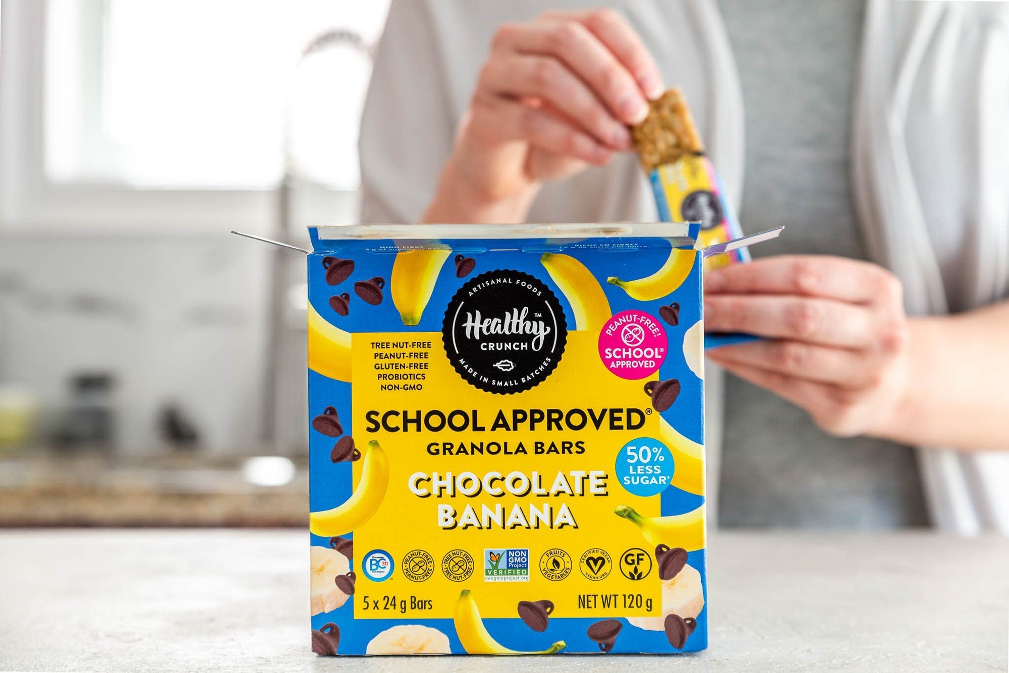 Healthy Crunch Launches First Ever School Approved® Snack Line