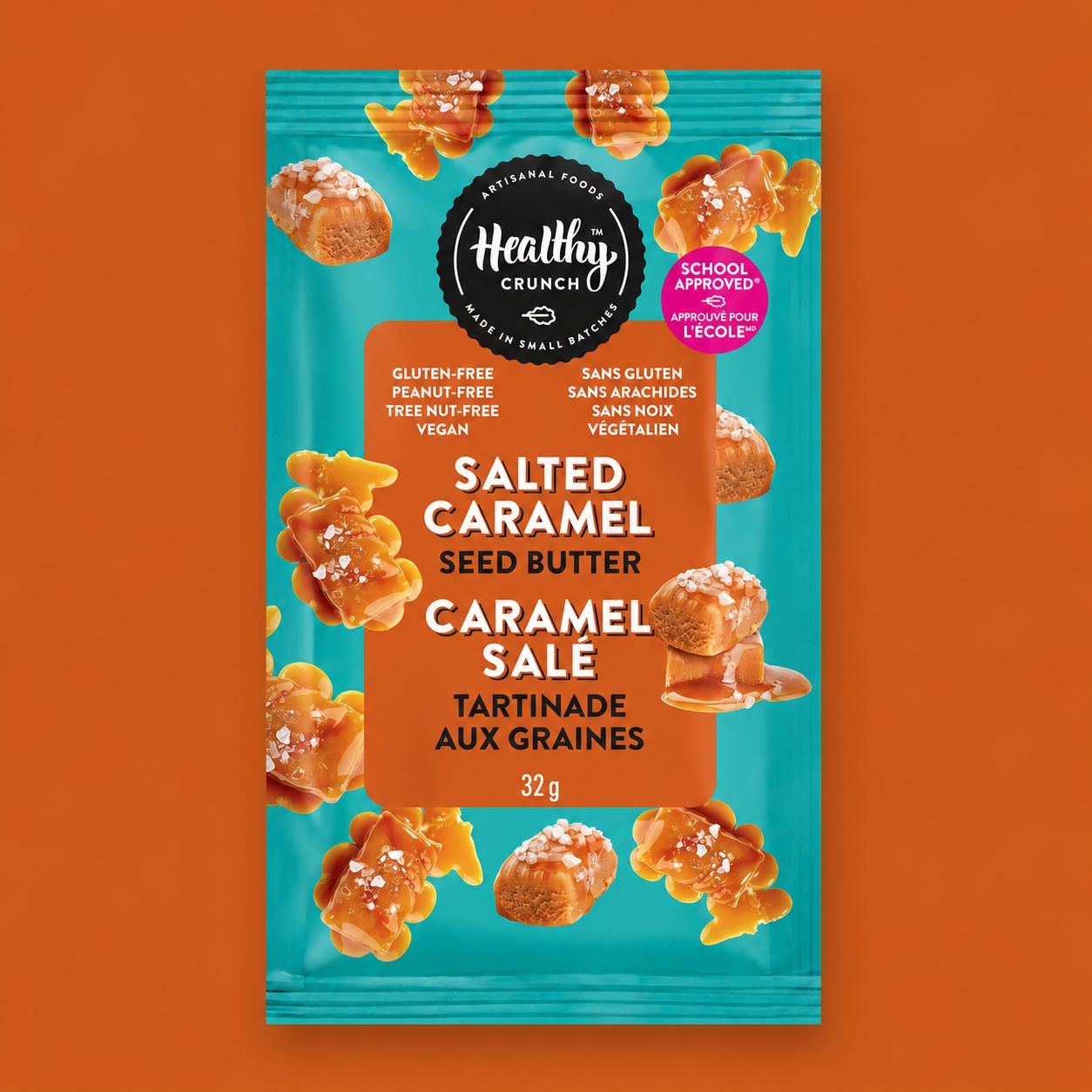 Salted Caramel Seed Butter Single Serve