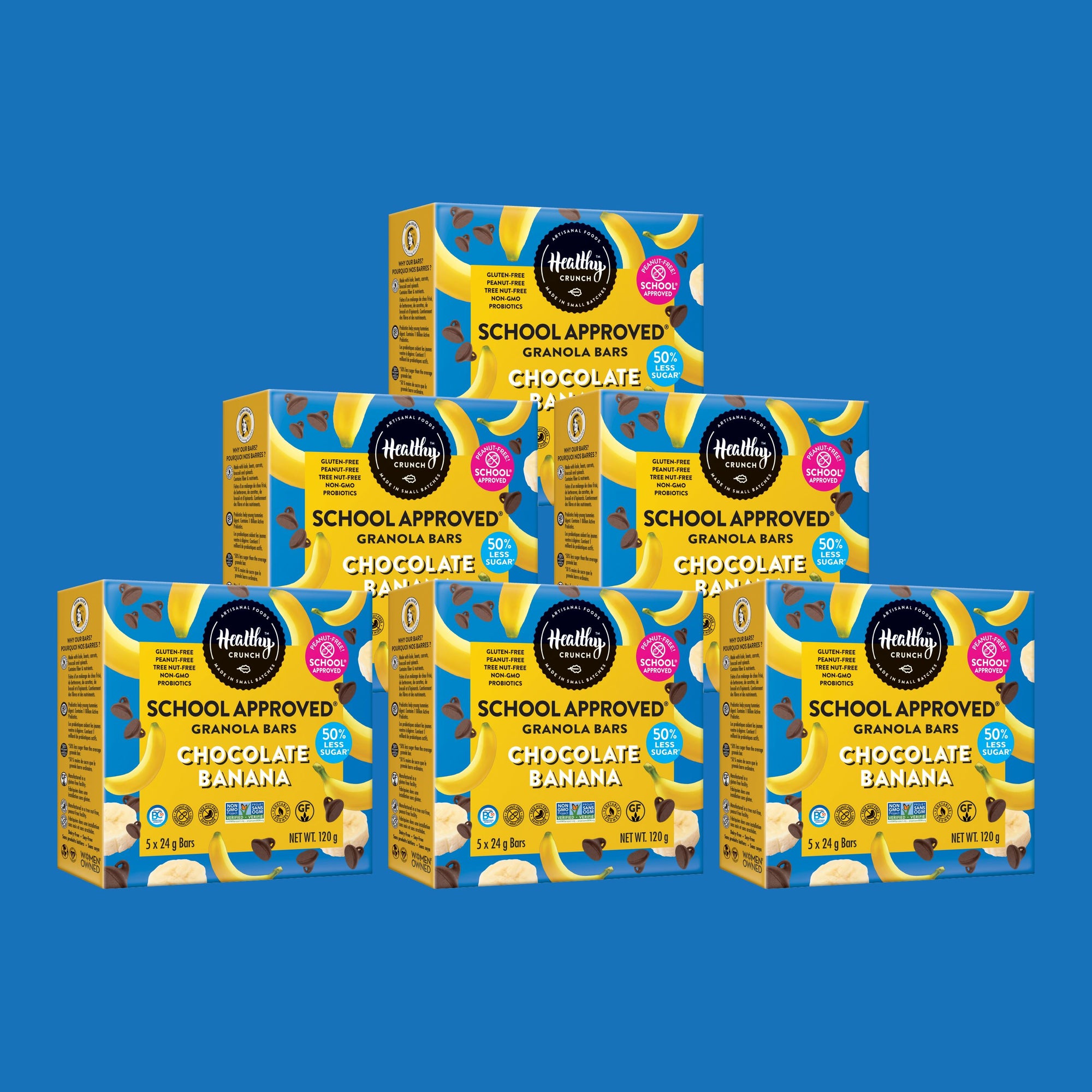 Chocolate Banana Granola Bars