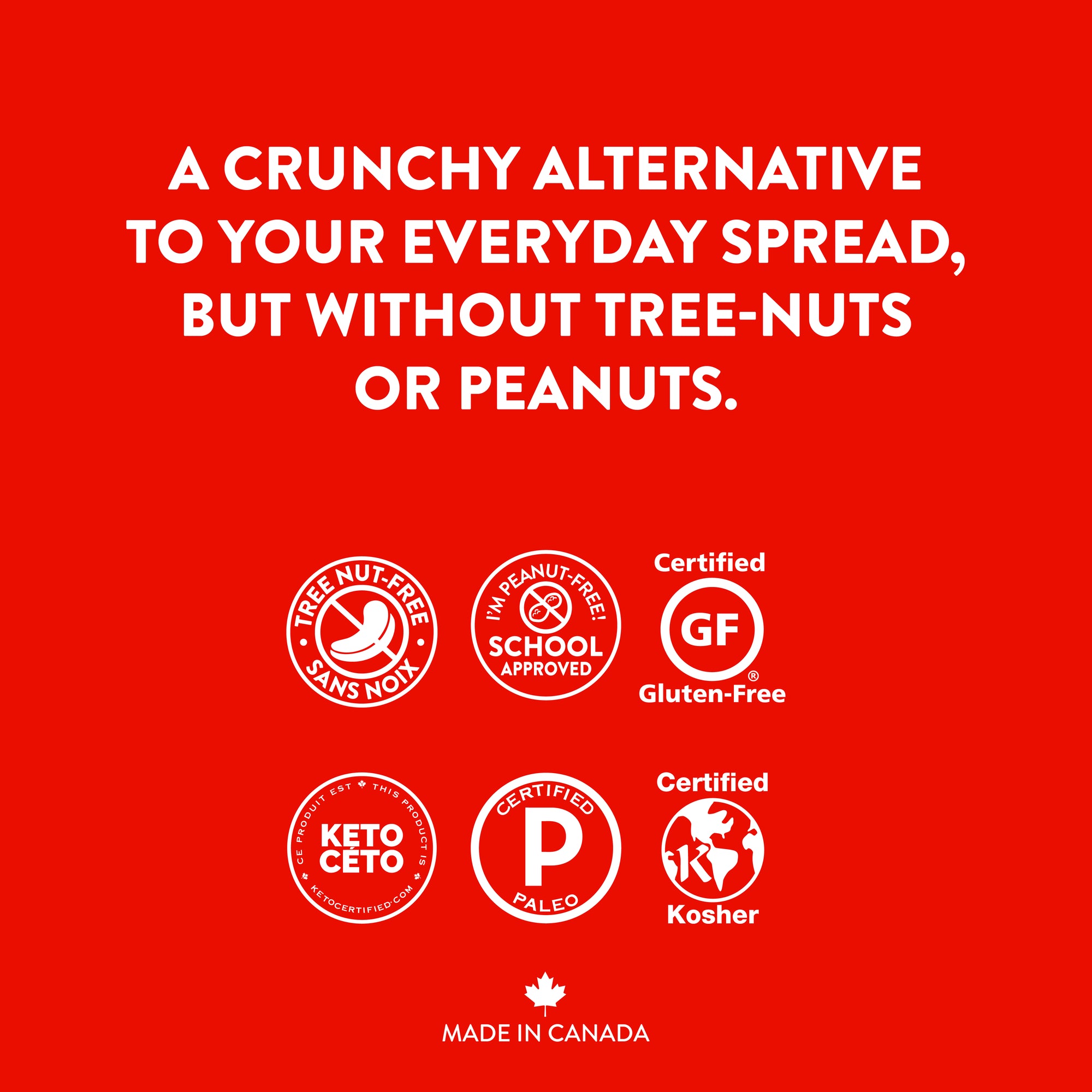 Crunchy Seed Butter Single Serve