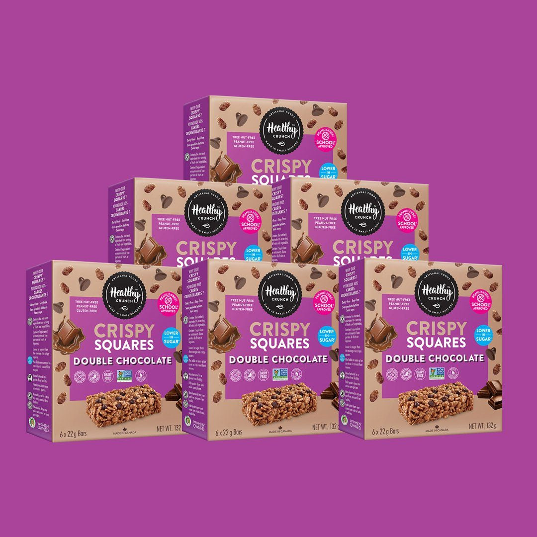 Double Chocolate Crispy Squares