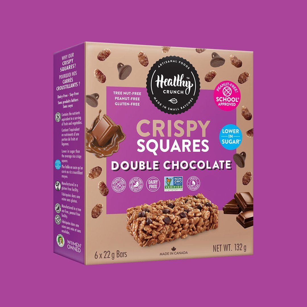 Double Chocolate Crispy Squares