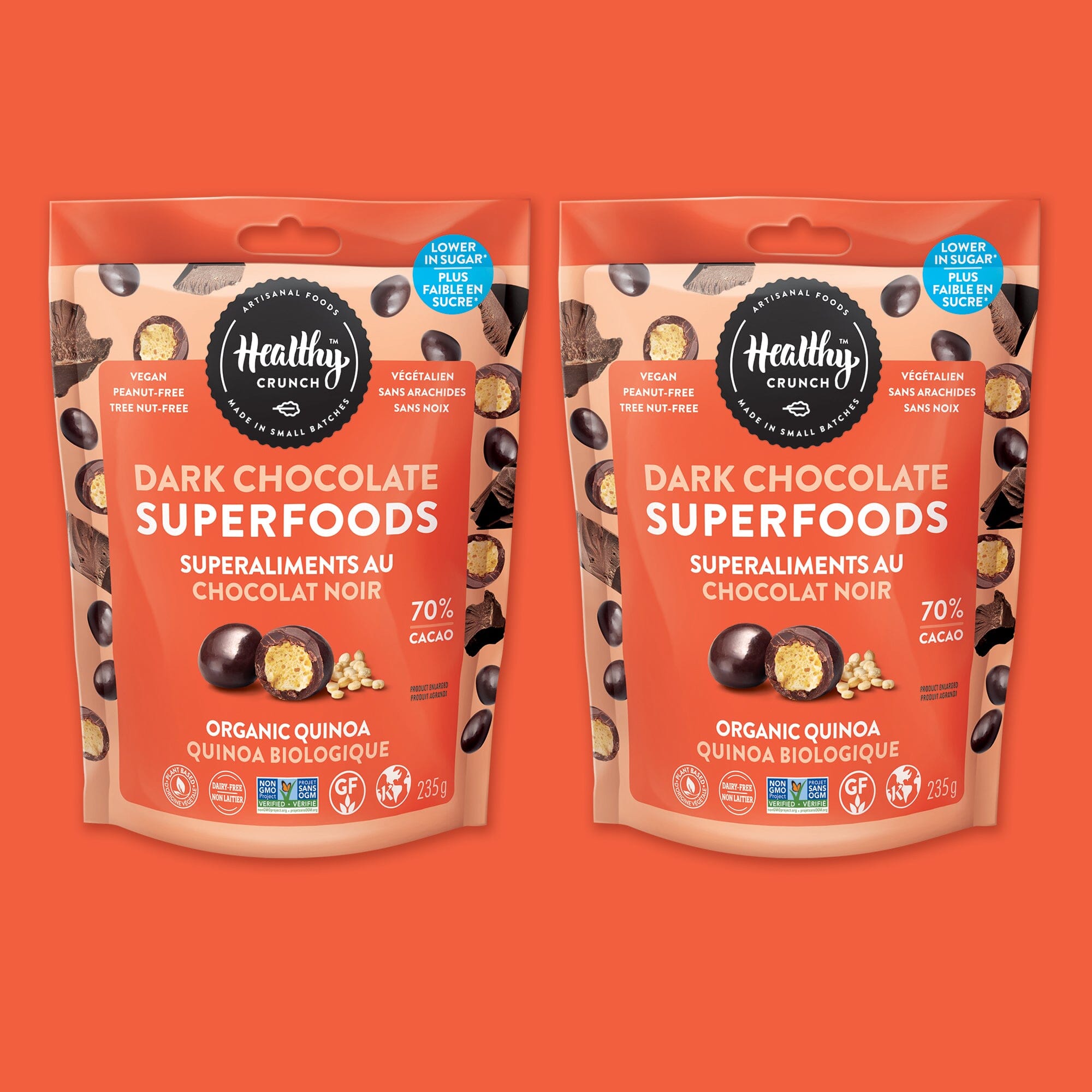 Organic Quinoa Dark Chocolate Superfoods