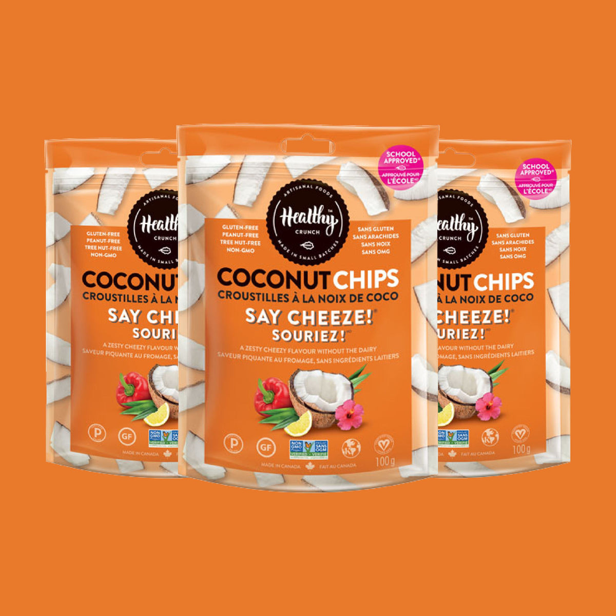 Say Cheeze! Coconut Chips